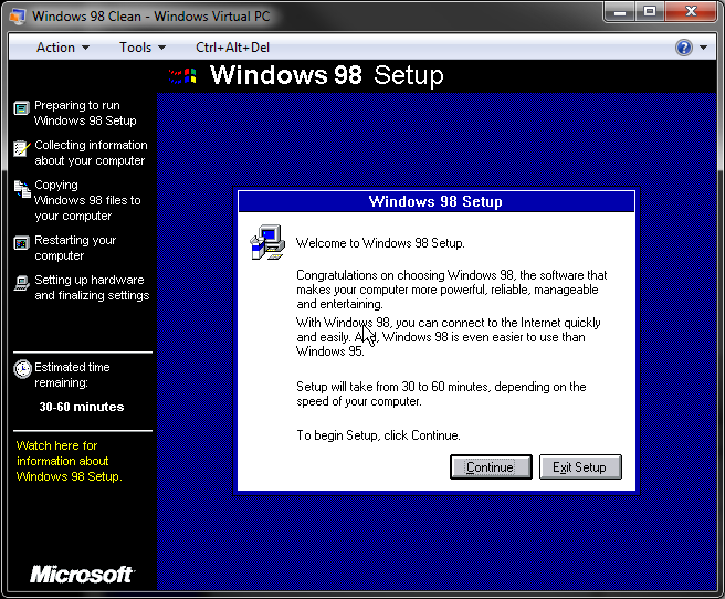 how to run a windows 95 emulator on windows 10